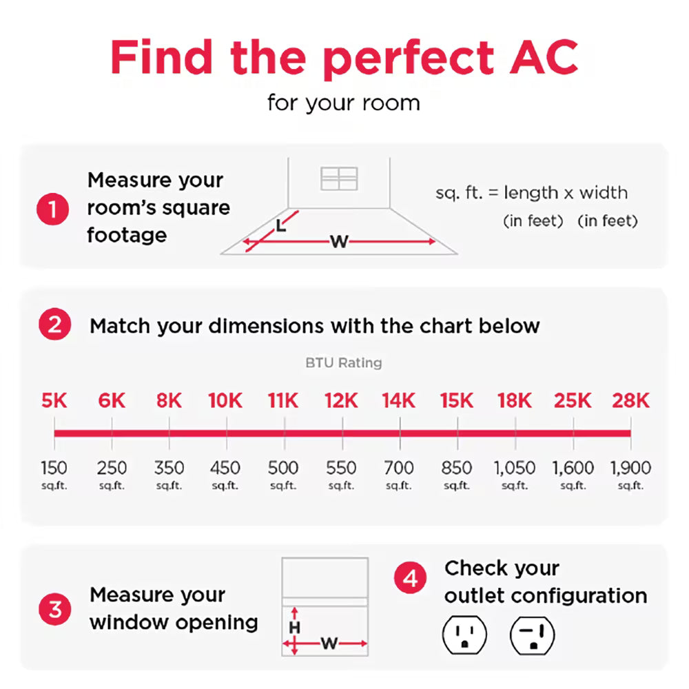 Frigidaire Gallery 8,000 BTU Inverter Window Room Air Conditioner with Wi-Fi (Energy Star)