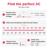 Frigidaire Gallery 8,000 BTU Inverter Window Room Air Conditioner with Wi-Fi (Energy Star)