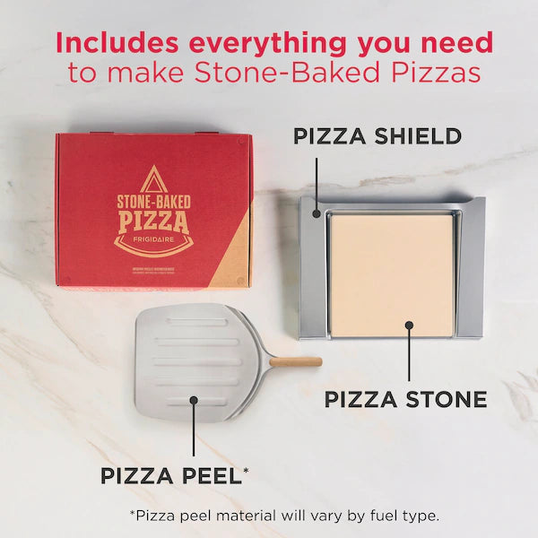 Frigidaire Gallery 30" Front Control Gas Range with Stone-Baked Pizza