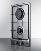 12" Wide 2-burner Gas Cooktop - (GC22SS)