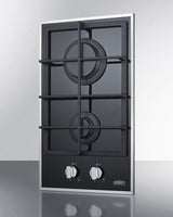 12" Wide 2-burner Gas Cooktop - (GC2BGL)
