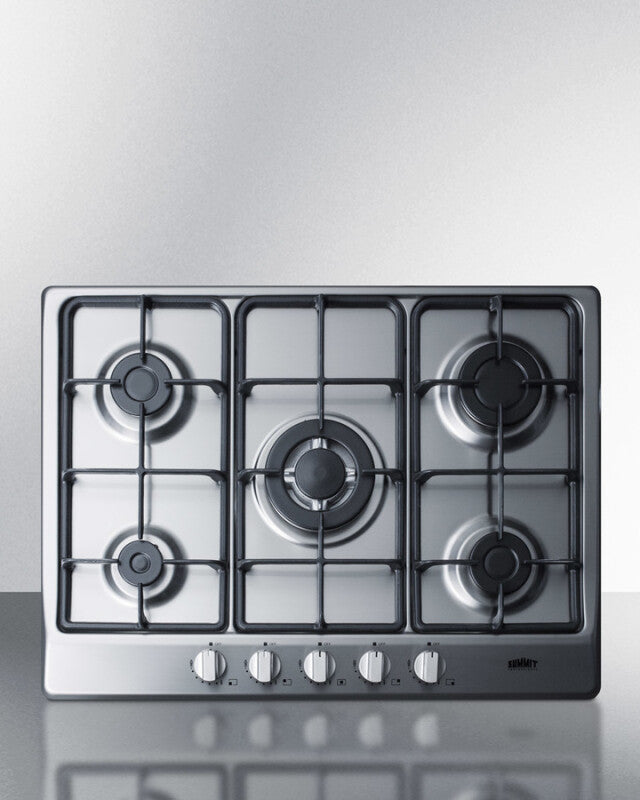 27" Wide 5-burner Gas Cooktop - (GC527SS)