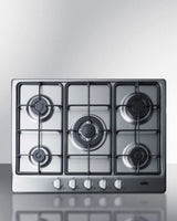 27" Wide 5-burner Gas Cooktop - (GC527SS)