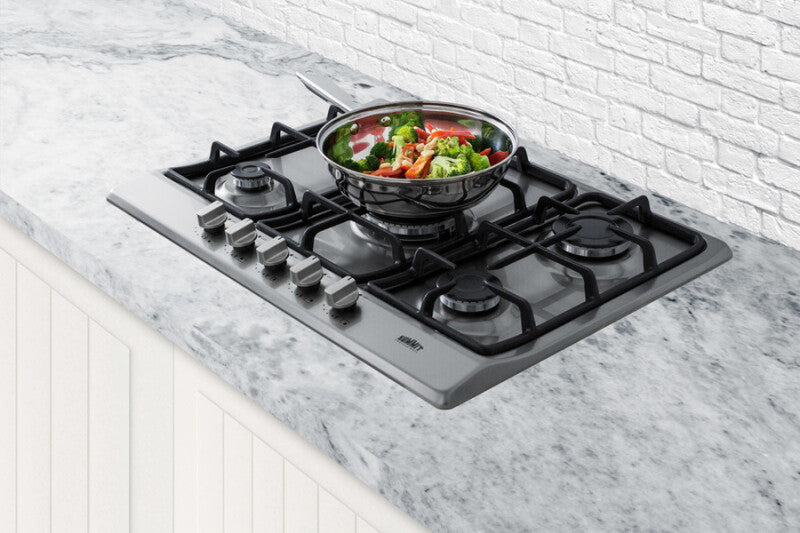 27" Wide 5-burner Gas Cooktop - (GC527SS)