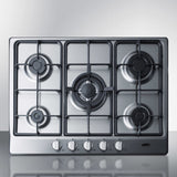 27" Wide 5-burner Gas Cooktop - (GC527SS)