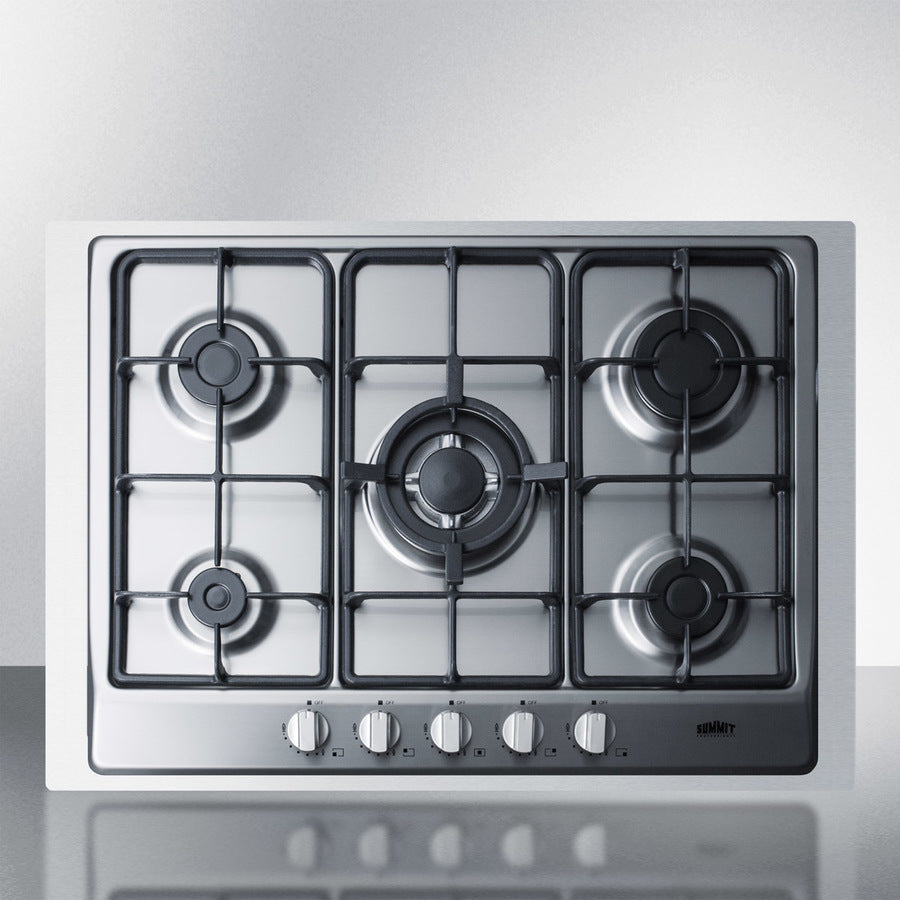 30" Wide 5-burner Gas Cooktop - (GC527SSTK30)