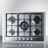 30" Wide 5-burner Gas Cooktop - (GC527SSTK30)