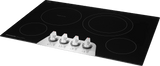 Frigidaire Gallery 30" Electric Cooktop with 4 Radiant Elements, SpaceWise Expandable &amp; EvenTemp, Stainless Steel
