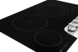 Frigidaire Gallery 30" Electric Cooktop with 4 Radiant Elements, SpaceWise Expandable &amp; EvenTemp, Stainless Steel