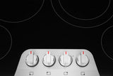 Frigidaire Gallery 30" Electric Cooktop with 4 Radiant Elements, SpaceWise Expandable &amp; EvenTemp, Stainless Steel