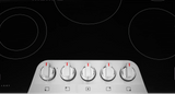 Frigidaire Gallery 30" Electric Cooktop with 5 Radiant Elements &amp; EvenTemp, Stainless Steel