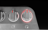 Frigidaire Gallery 36" Electric Cooktop with 5 Radiant Elements &amp; EvenTemp, Black Stainless Steel