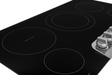 Frigidaire Gallery 36" Electric Cooktop with 5 Radiant Elements &amp; EvenTemp, Black Stainless Steel