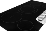 Frigidaire Gallery 36" Electric Cooktop with 5 Radiant Elements, SpaceWise Expandable &amp; EvenTemp, Stainless Steel