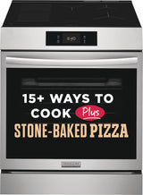 Frigidaire Gallery 30" Front Control Induction Range with Stone-Baked Pizza