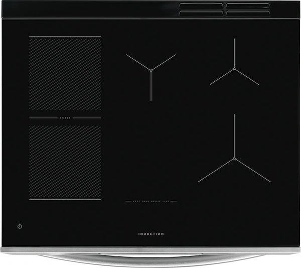 Frigidaire Gallery 30" Front Control Induction Range with Stone-Baked Pizza