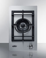 12" Wide 1-burner Gas Cooktop In Stainless Steel - (GCJ1SS) - SUMMIT