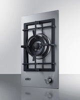 12" Wide 1-burner Gas Cooktop In Stainless Steel - (GCJ1SS) - SUMMIT