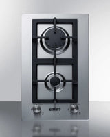12" Wide 2-burner Propane Gas Cooktop In Stainless Steel - (GCJ2SSLP)