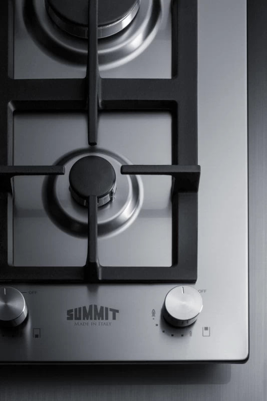 12" Wide 2-burner Propane Gas Cooktop In Stainless Steel - (GCJ2SSLP)