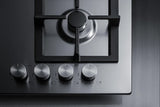 24" Wide 4-burner Gas Cooktop In Stainless Steel - (GCJ4SS) - SUMMIT