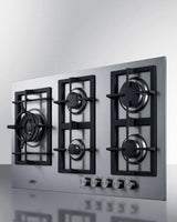 34" Wide 5-burner Propane Gas Cooktop In Stainless Steel - (GCJ536SSLP)