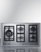 34" Wide 5-burner Gas Cooktop In Stainless Steel - (GCJ536SSTK)