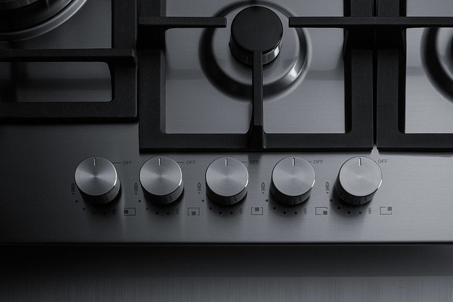 30" Wide 5-burner Gas Cooktop In Stainless Steel - (GCJ5SS)