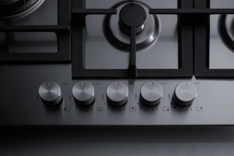 30" Wide 5-burner Propane Gas Cooktop In Stainless Steel - (GCJ5SSLP)