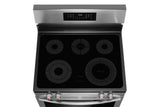 Frigidaire Gallery 30" Rear Control Electric Range with Air Fry – 5.3 Cu. Ft. Total Convection, Smudge-Proof Stainless Steel