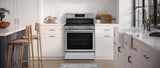 Frigidaire Gallery 30" Rear Control Electric Range with Air Fry – 5.3 Cu. Ft. Total Convection, Smudge-Proof Stainless Steel