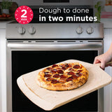 Frigidaire Gallery GCRE3070BF stone-baked pizza in two minutes