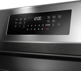 Frigidaire Gallery 30" Freestanding Gas Range with Total Convection &amp; Air Fry, 5.1 Cu. Ft., Stainless Steel - GCRG3059BF