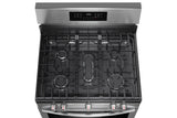 Frigidaire Gallery 30" Freestanding Gas Range with Total Convection &amp; Air Fry, 5.1 Cu. Ft., Stainless Steel - GCRG3059BF