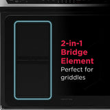 Frigidaire Gallery 30" Freestanding Induction Range with Total Convection &amp; Air Fry, 5.3 Cu. Ft., Smudge-Proof Stainless Steel - GCRI306HBF