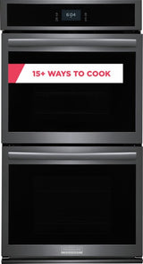 Frigidaire Gallery 27" Double Electric Wall Oven with Total Convection - (GCWD2767AD) - FRIGIDAIRE