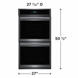 Frigidaire Gallery 27" Double Electric Wall Oven with Total Convection - (GCWD2767AD) - FRIGIDAIRE