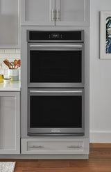 Frigidaire Gallery 27" Double Electric Wall Oven with Total Convection - (GCWD2767AD) - FRIGIDAIRE