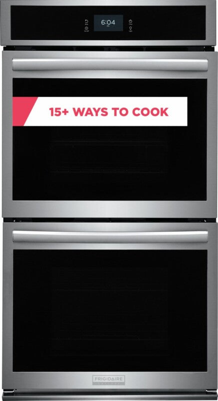 Frigidaire Gallery 27" Double Electric Wall Oven with Total Convection - (GCWD2767AF) - FRIGIDAIRE