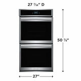 Frigidaire Gallery 27" Double Electric Wall Oven with Total Convection - (GCWD2767AF) - FRIGIDAIRE