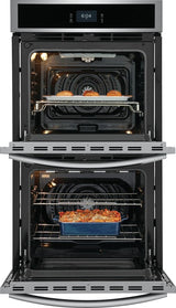 Frigidaire Gallery 27" Double Electric Wall Oven with Total Convection - (GCWD2767AF) - FRIGIDAIRE