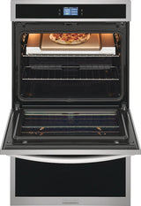 Frigidaire Gallery 30" Double Electric Wall Oven with Stone-Baked Pizza