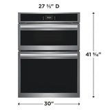 Frigidaire Gallery 30" Electric Wall Oven and Microwave Combination with Stone-Baked Pizza