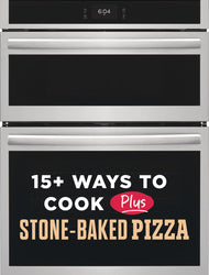 Frigidaire Gallery 30" Electric Wall Oven and Microwave Combination with Stone-Baked Pizza