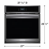 Frigidaire Gallery 27" Single Electric Wall Oven with Total Convection - (GCWS2767AD) - FRIGIDAIRE