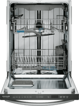 Frigidaire Gallery GDSH4735AF dishwasher – door open, empty