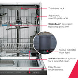Frigidaire Gallery GDSH4735AF dishwasher – CleanBoost feature