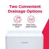 Frigidaire Gallery 2-in-1 35-Pint Smart Wi-Fi Dehumidifier with Built-In Allergy Filter, Energy Star, White