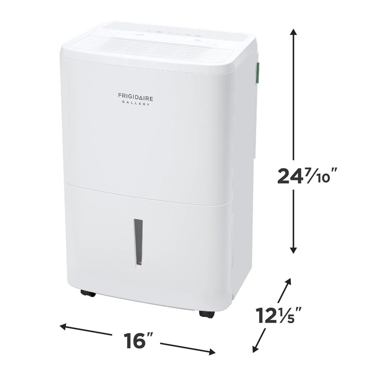 Frigidaire Gallery 2-in-1 50-Pint Smart Wi-Fi Dehumidifier with Built-In Allergy Filter, Energy Star, White
