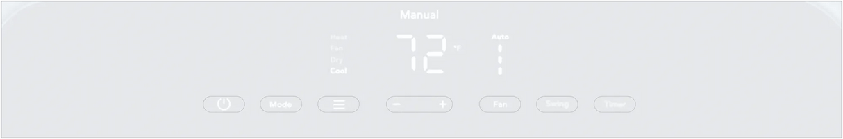 Frigidaire Gallery 4-in-1 Smart Inverter Portable Air Conditioner with Heat, 14,000 BTU (10,000 DOE), Wi-Fi, White - GHPH142AA1